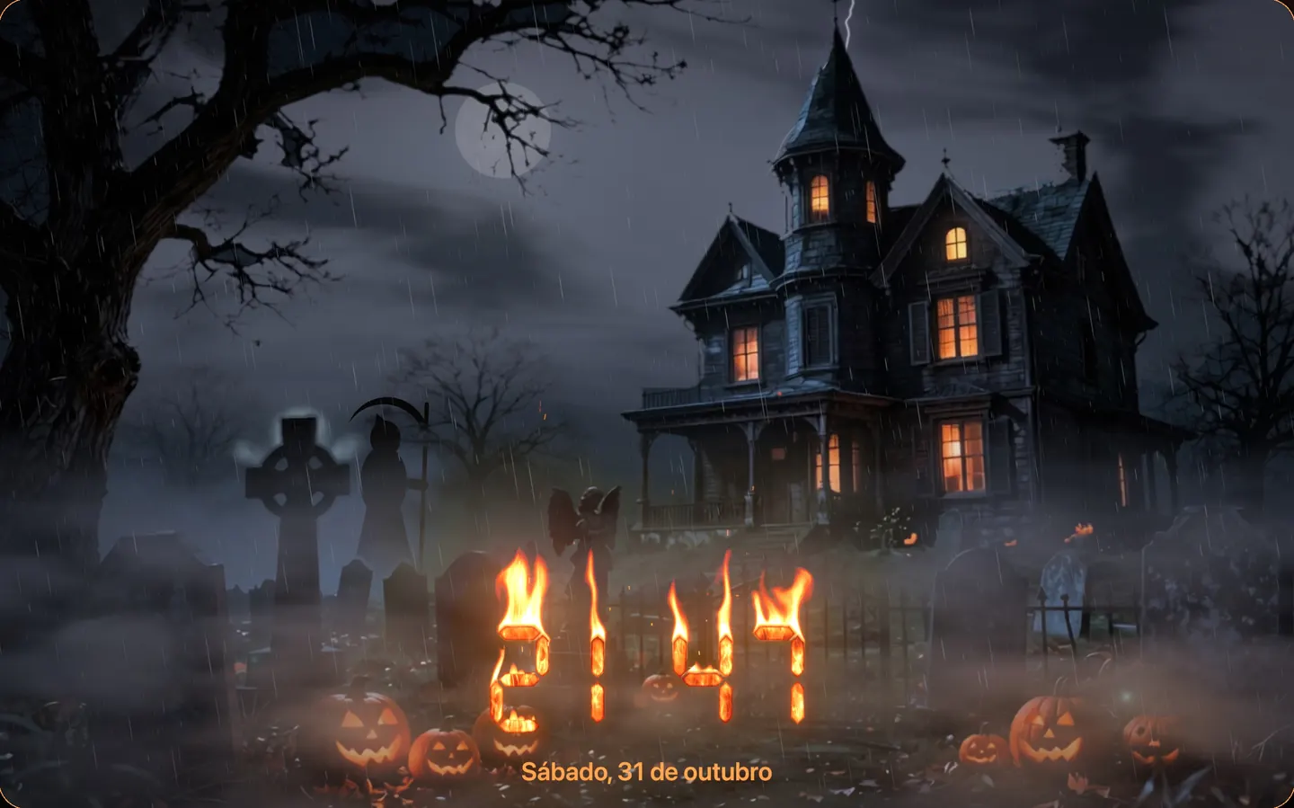 O Halloween ganha vida