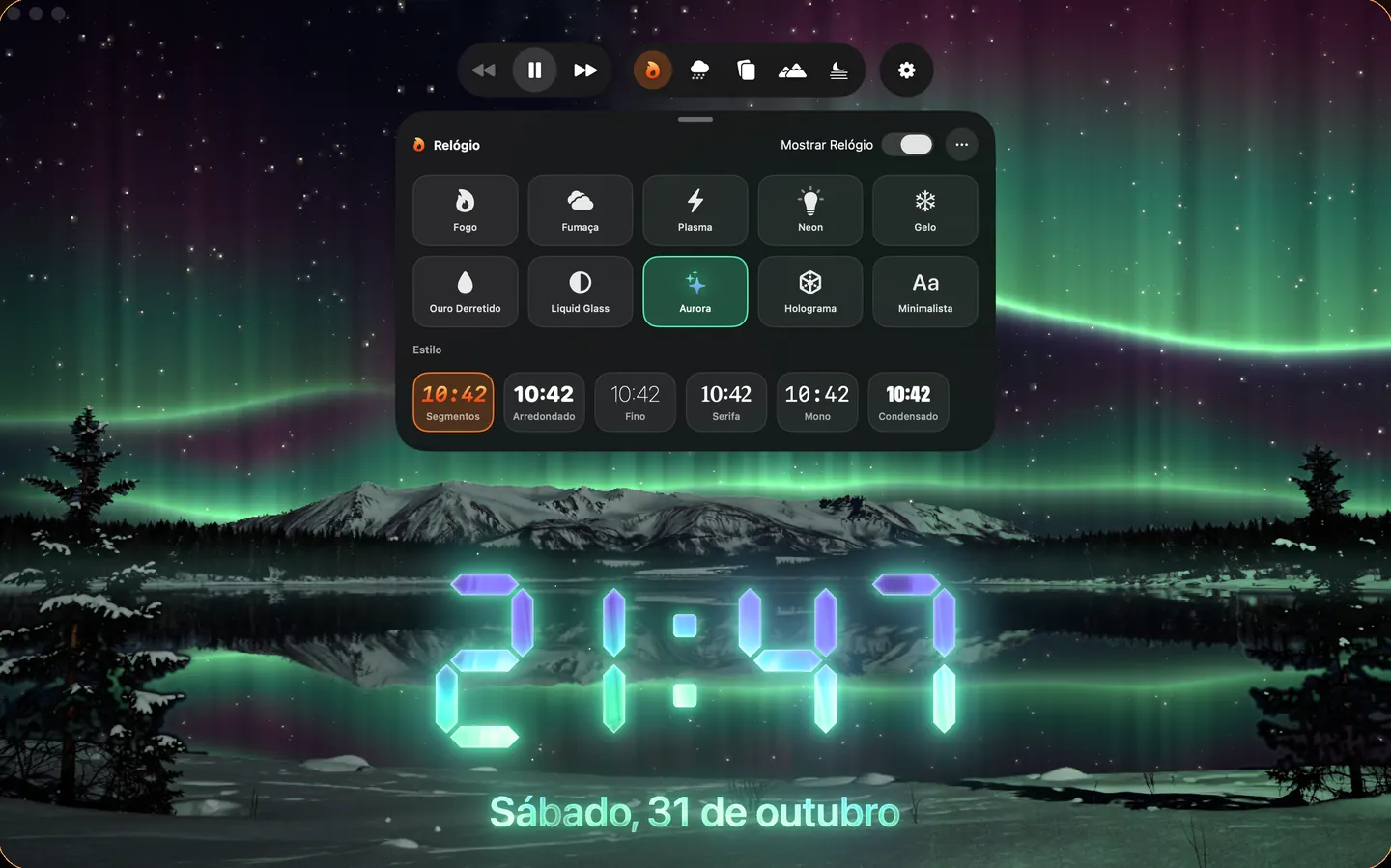 10 efeitos de relógio, do seu jeito