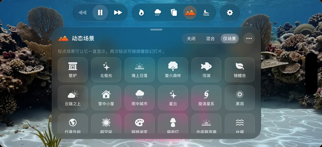 丰富的动态场景